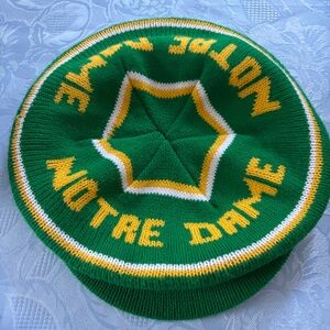 Notre Dame Knit Golf Cap